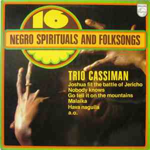 Trio Cassiman - 16 Negro Spirituals And Folksongs download flac mp3