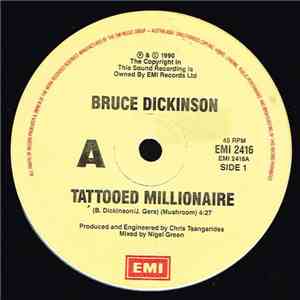 Bruce Dickinson - Tattooed Millionaire download flac mp3