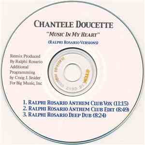 Chantele Doucette - Music In My Heart (Ralphi Rosario Versions) download flac mp3