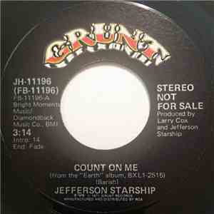 Jefferson Starship - Count On Me download flac mp3
