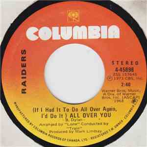 Raiders  - (If I Had It To Do All Over Again, I'd Do It) All Over You / Seaboard Line Boogie download flac mp3