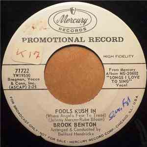 Brook Benton - Fools Rush In download flac mp3