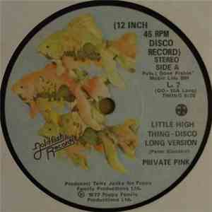 Private Pink - Little High Thing download flac mp3