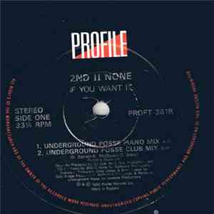 2nd II None - If You Want It (Remixes) download flac mp3