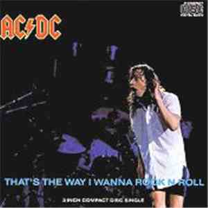 AC/DC - That's The Way I Wanna Rock N Roll download flac mp3