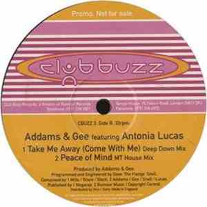 Addams & Gee - Take Me Away (Come With Me) download flac mp3
