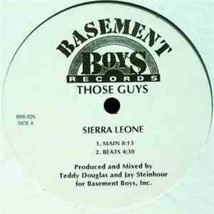 Those Guys - Sierra Leone / Do The Boogaloo download flac mp3