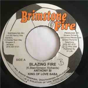 Anthony B - Blazing Fire flac mp3 download