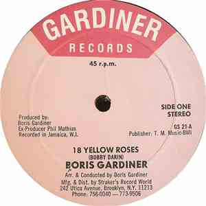 Boris Gardiner - 18 Yellow Roses download flac mp3