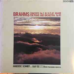 Brahms, Annerose Schmidt, Karl-Heinz Schröter, Herbert Kegel, Dresden Philhamonic Orchestra - Concerto No.2 In B-Flat Major download flac mp3