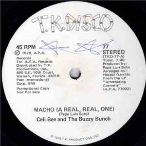 Celi Bee And The Buzzy Bunch - Macho (A Real, Real, One) / Alternating Currents download flac mp3