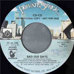 Co-Co - Bad Old Days download flac mp3