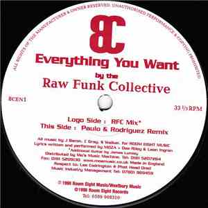 Raw Funk Collective - Everything You Want download flac mp3