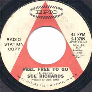 Sue Richards - Feel Free To Go / No Special Occasion download flac mp3