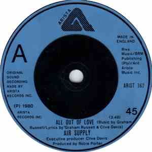 Air Supply - All Out Of Love download flac mp3