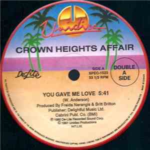 Crown Heights Affair - You Gave Me Love / Galaxy Of Love download flac mp3