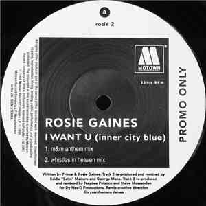 Rosie Gaines - I Want U (Inner City Blue) download flac mp3