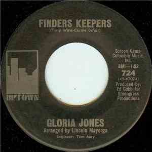 Gloria Jones - Finders Keepers / Run One Flight Of Stairs download flac mp3
