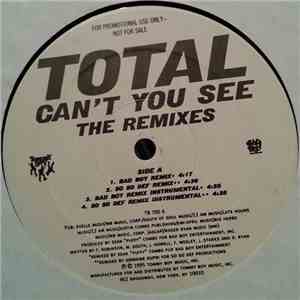 Total - Can't You See (The Remixes) download flac mp3