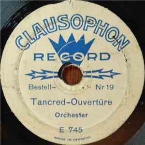 Unknown Artist - Tancred-Ouvertüre / Ah-Ha! download flac mp3