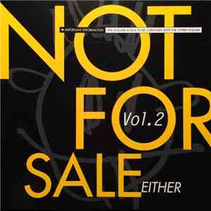 Various - Not For Sale Either - Not For Sale Volume Two download flac mp3