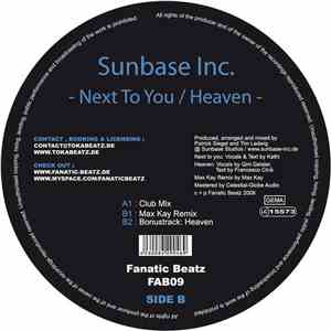 Sunbase Inc. - Next To You / Heaven download flac mp3