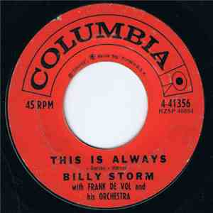 Billy Storm - This Is Always / I've Come Of Age download flac mp3
