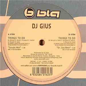 DJ Gius - Things To Do download flac mp3