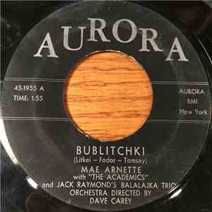 Mae Arnette With The Academics - Bublitchki flac mp3 download