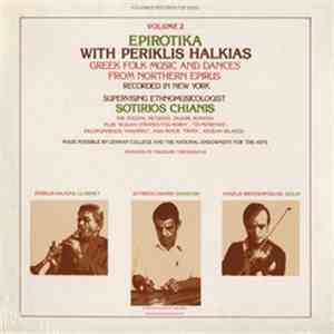 Periklis Halkias - Epirotika with Periklis Halkias: Greek Folk Music and Dances from Northern Epirus, Vol. 2 download flac mp3