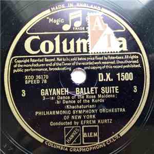 Philharmonic Symphony Orchestra Of New York - Gayaneh - Ballet Suite download flac mp3