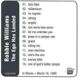 Robbie Williams - The Ego Has Landed download flac mp3