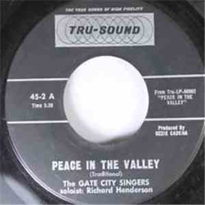 The Gate City Singers - Peace In The Valley / I Thank You Jesis flac mp3 download
