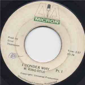 W. King Cole - I Wonder Why download flac mp3