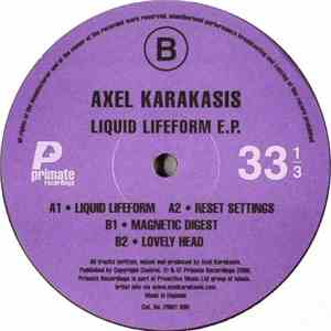 Axel Karakasis - Liquid Lifeform E.P. download flac mp3