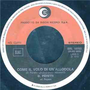 D. Pieretti - Come Il Volo Di Un'Allodola download flac mp3