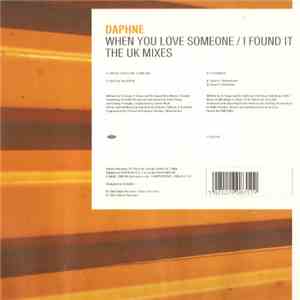 Daphne - When You Love Someone / I Found It (The UK Mixes) download flac mp3