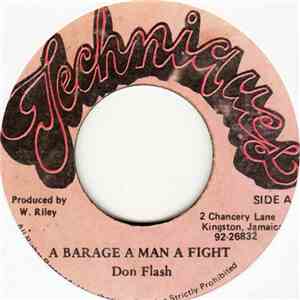 Don Flash - A Barage A Man A Fight download flac mp3