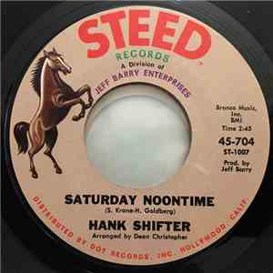 Hank Shifter - Saturday Noontime download flac mp3