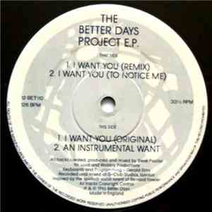 Better Days Project - The Better Days Project E.P. download flac mp3