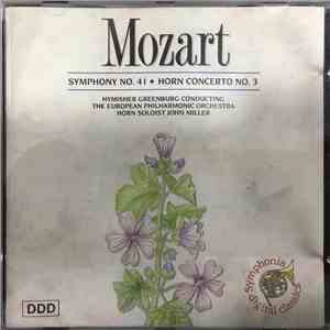 Mozart - European Philharmonic Orchestra - Symphony No 41 - Horn Concerto No 3 download flac mp3