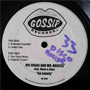 Vic Vegas & Mr. Bristle - So Lonely download flac mp3