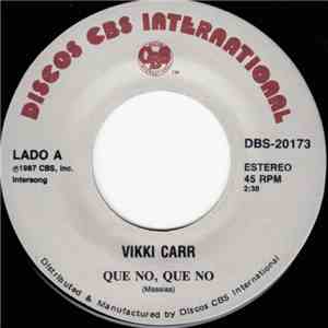 Vikki Carr - Que No, Que No / Me Parece Perfecto download flac mp3