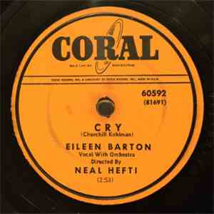 Eileen Barton - Cry / Hold Me Just A Little Longer, Daddy download flac mp3