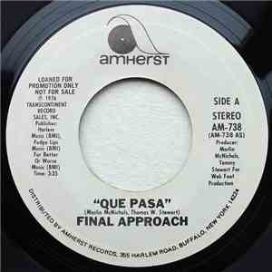 Final Approach - Que Pasa download flac mp3