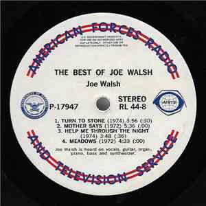 Joe Walsh / The Marshall Tucker Band - The Best Of Joe Walsh / Marshall Tucker Band's Greatest Hits download flac mp3