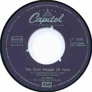 Les Baxter His Chorus And Orchestra - The Poor People Of Paris (La Goualante Du Pauvre Jean) download flac mp3
