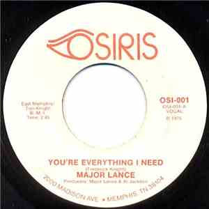 Major Lance - You're Everything I Need / You're Everything I Need download flac mp3