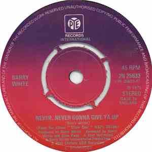 Barry White - Never, Never Gonna Give Ya Up download flac mp3