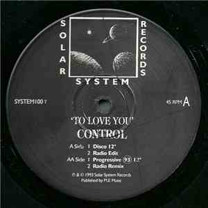 Control - To Love You download flac mp3